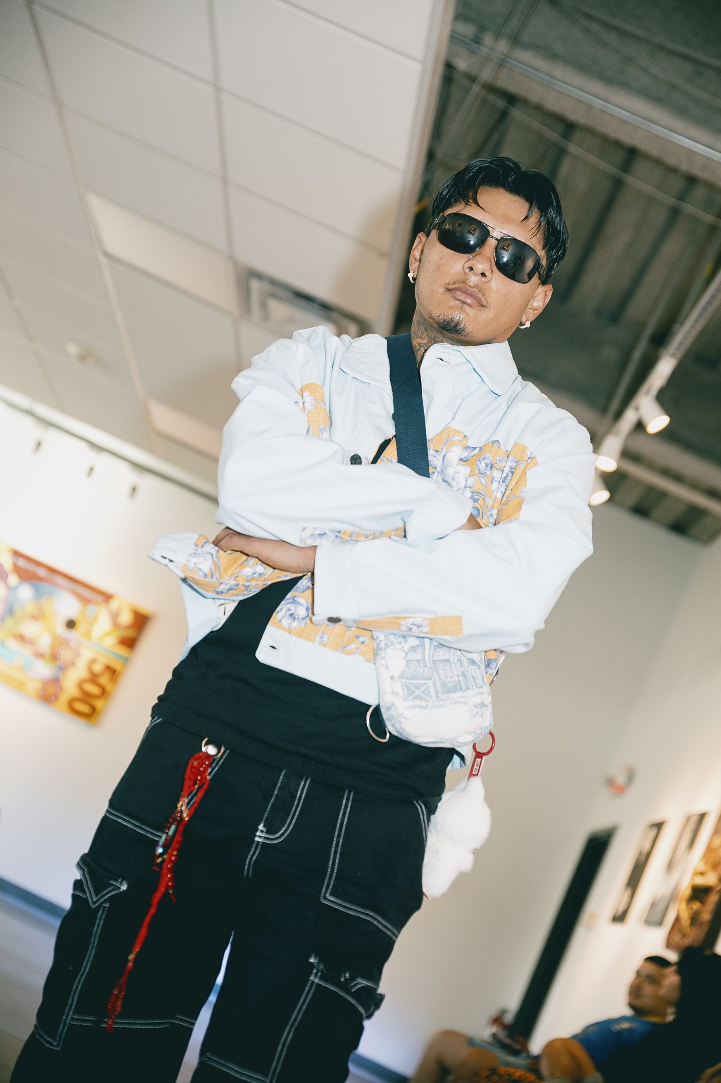 LVX Reverse Denim Sling