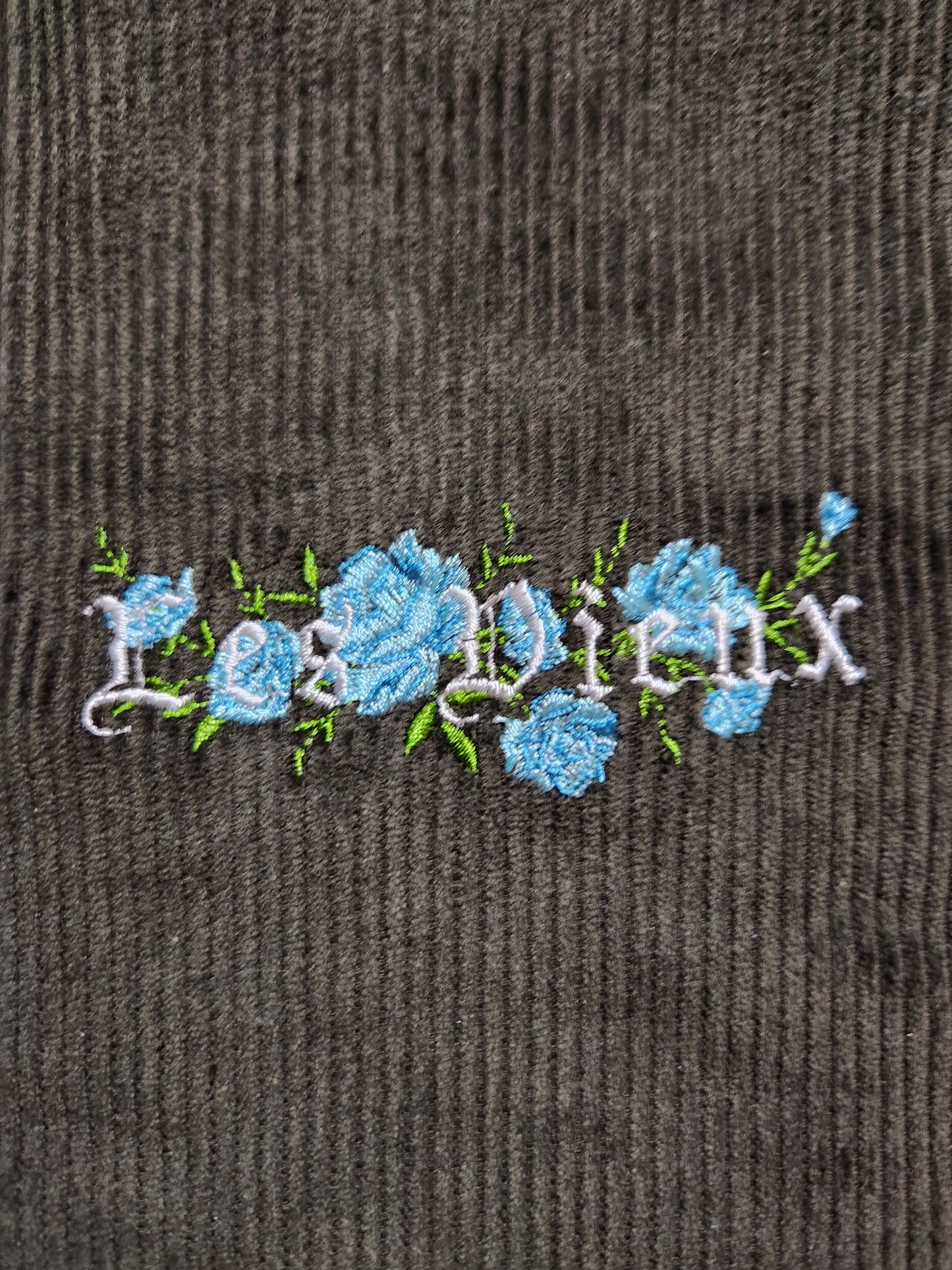 LVX Corduroy Flower Pants